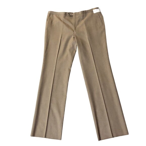 Sansabelt Other - Vintage Sansabelt by Jaymar Ruby Dress Pants Mens 44 NEW Brown (See Issues)